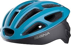Sena R1 Smart Communications Helmet (Ice Blue, Large)