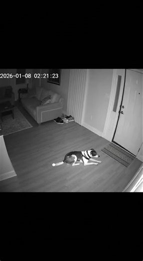 A Dog’s Bravery Against an Intruder