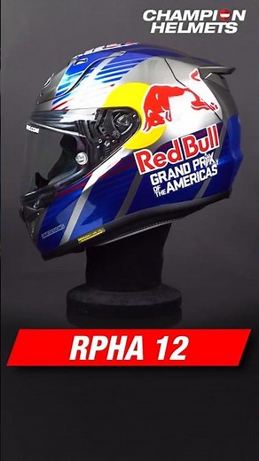 HJC RPHA 12 Red Bull Austin GP 2 MC21 - Showcase #hjc #bikelife #motorcycle #racing #racinghelmet