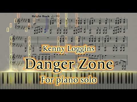 Danger Zone Kenny Loggins for piano solo