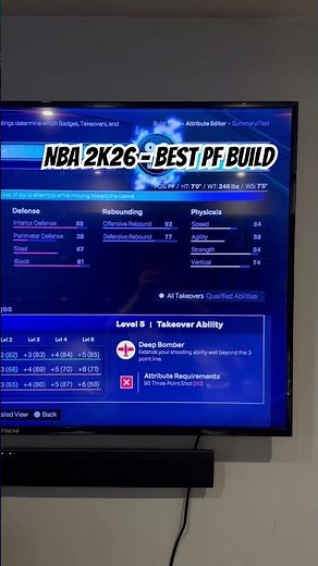 NBA 2K26 - Best PF Build (NO WEAKNESSES)