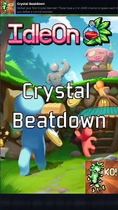 IdleOn | Achievement, Crystal Beatdown