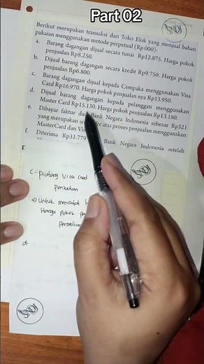 Part2 latihan jurnalumum #akuntansi #akuntansikeuangan #mahasiswaakuntansi #akuntansidasar #motivasi