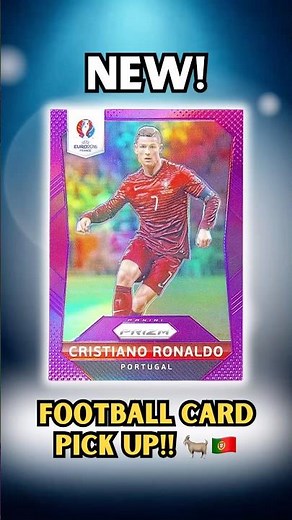 INSANE football card pick up! 🤯RONALDO! 🇵🇹🐐