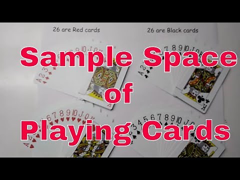 Sample space of playing cards - ideal maths lab with models and projects