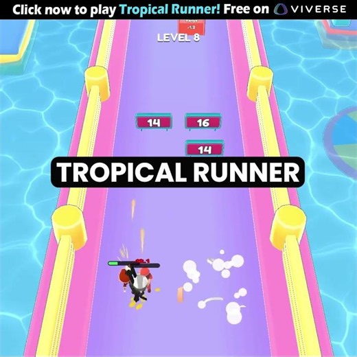 Dodge, Blast, and Dash | VIVERSE | Tropical Runner