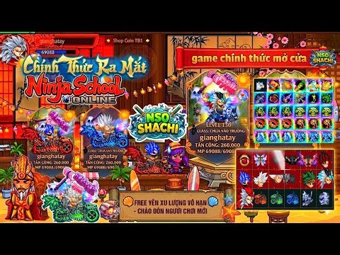 Ninja School Private Server Experience: Get Max VIP +20 Equipment Permanently, Exclusive Skills, ...
