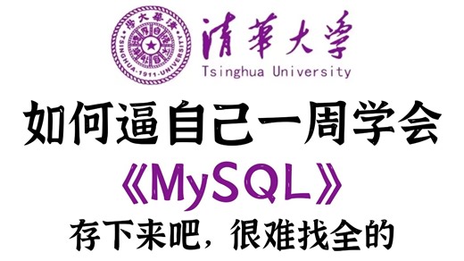 【2025最新版MySQL】零基础小白必看！MySQL数据库基础教程_SQL数据库快速入门！