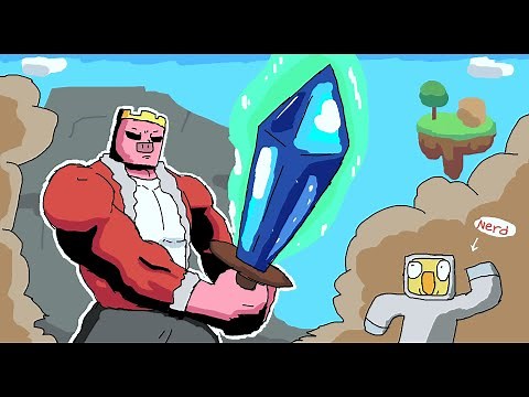 A casual game of skywars - Technoblade Animation