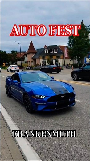 😎 Musclecars & Classics Cruisin' at Auto Fest Frankenmuth, Michigan #carshow #exhaustsound #v8
