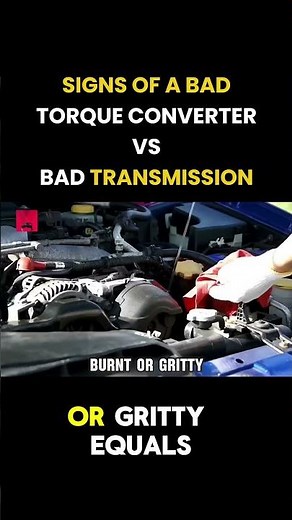 Not Always Your Transmission! Signs of a Bad Torque Converter ⚠️ #Shorts #CarTips #mechanic