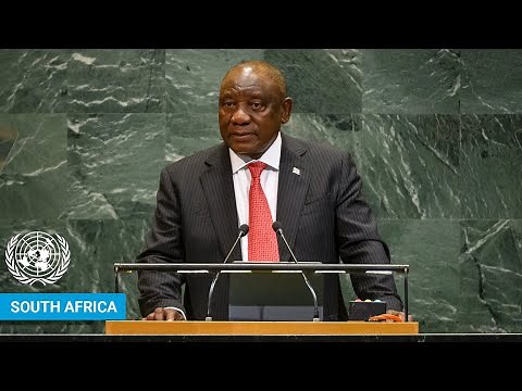 🇿🇦 South Africa - President Addresses United Nations General Debate, 80th Session | #UNGA