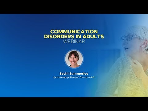 Communication Disorders in Adults