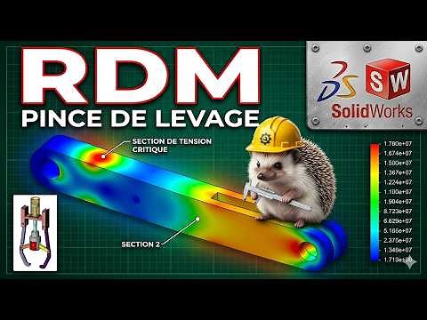 Solidworks Simulation Tutorial: Lifting Clamp Strength Study (Step-by-Step)