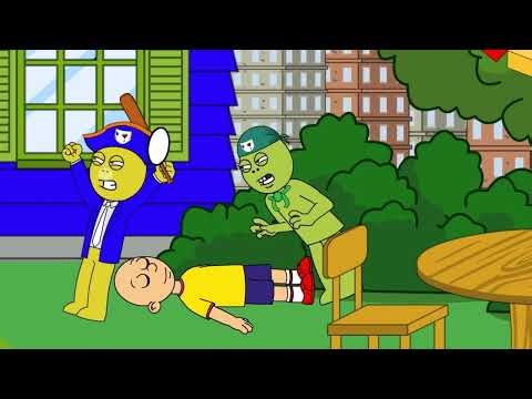 Caillou Gets Kidnapped by 2 Spying Frogs (Reuploaded)