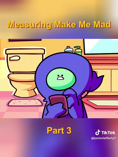 Measuring Make Me Mad Part 3 #us #fyp #animation #make #viral | Animation