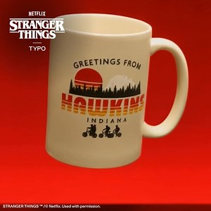 Eleven out of ten. The Typo x Stranger Things drop is here to turn your world upside down. Shop now | Typo