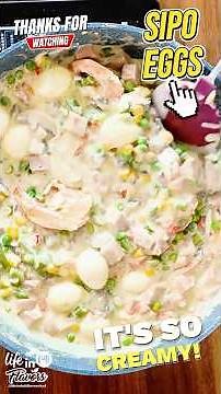 I Tried This Creamy Sipo Eggs Recipe… Now I’m Addicted! 🤤🥚🇵🇭 #SipoEggs #FilipinoFood #easyrecipe