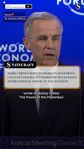 In his address at the World Economic Forum in Davos, Canadian PM Mark Carney invoked Václav Havel’s seminal 1978 essay 'The Power of the Powerless' to frame today’s global crises of credibility, cooperation, and conflict. Drawing on Havel’s metaphor of a shopkeeper in communist Eastern Europe displaying a slogan he does not believe in, Carney argued that political and economic systems often survive not because they are truthful or just, but because people and nations continue to perform rituals 