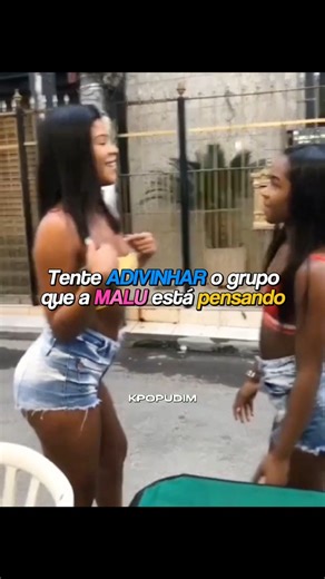 Tente adivinhar o grupo que a Malu está pensando ✨ #kpop #blackpink #bts #edit #fyp #music