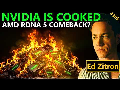 Nvidia AI Bubble Cooked by 2027, AMD Morale Leak, RDNA 5 Comeback | Ed Zitron | Broken Silicon 365