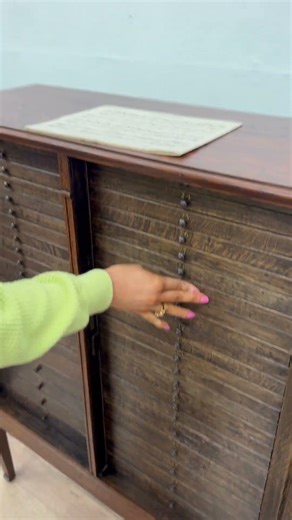 Tindale Antique file Cabinet with 44 Drawers. #asmr #antique #cabinet