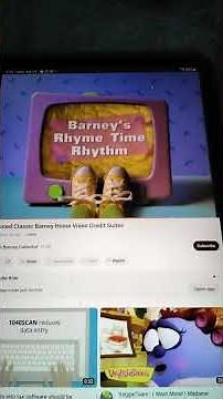 barney rhythm time rhythm credits