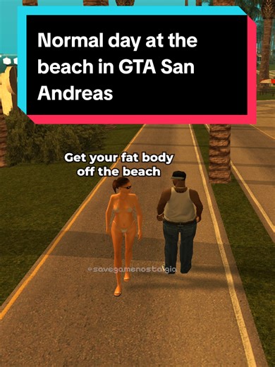 A Day at the Beach in GTA San Andreas