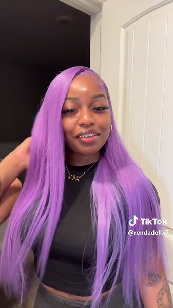 Eullair Hair 26-Inch Lavender Purple Lace Wig Review