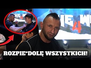 SPORTOWY BRAT PO WAŻENIU THE WAR: COŚ MI OD*EBAŁO! *zaatakował dziennikarza!*