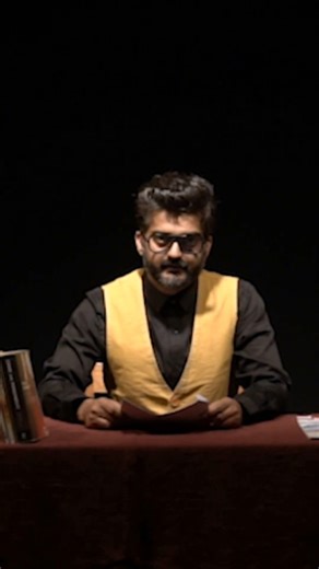 Sic Infit Productions(SIP) on Instagram: ""Stories create connection. Stories shape empathy. Stories preserve truth." At "Tehreer – A Dramatic Reading Show" produced by @siproduction2025 @saurabhsaraswat Saurabh Saraswat performed Edgar Allan Poe’s The Tell-Tale Heart. A controlled, intense reading that held the space and the audience. @shetty.bhushan @aryasaahib @muktas999 @naik_archita @akshatpratiishat @ek_adakaar @ekbataashunya #Tehreer#ArtistsAnonymous#Community#story#CreativityInUnityTheat