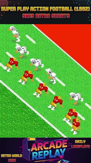 🎮 Super Play Action Football (1992) – SNES Retro Shorts #snes #retroshorts