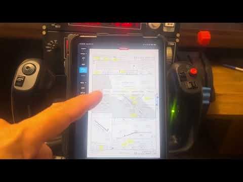 Practice IFR Checkride Approaches using MSFS 2020 Simulator integration with Foreflight