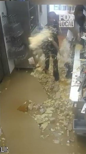 Security footage shows fight inside Muskego Taco Bell