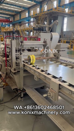 KONIX marine panel roll forming machine 🚢