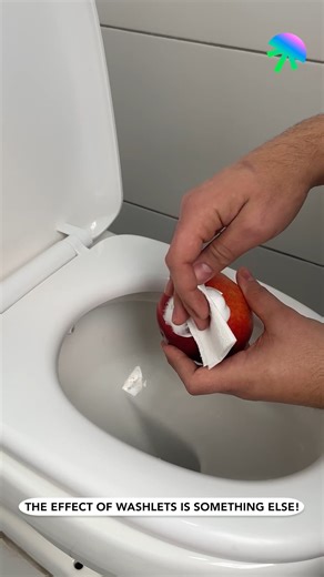 2.8M views · 2.2K reactions | The effect of washlets is something else! 炙 #diy #satisfying #reelstrending | Magic Hands Creations | Facebook