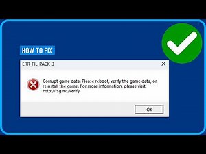How to Fix ERR_FIL_PACK_3 Crash in GTA 5 Enhanced (2026) | Corrupt Game Data Fix Guide