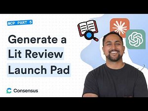 Skill walkthrough #2: Generate a literature review helper - save weeks of work