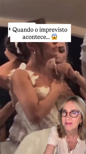 Karla Schwengber on Instagram: "Tudo seguia perfeitamente… 💫 até que, bem na hora da entrada, a noiva vai ajustar a alça do vestido — e ela simplesmente se solta ✨ Ela pede ajuda, tenta resolver, mas a alça se desgruda totalmente ⚜️ Respira… 🌟 Numa situação dessas, o que você faria? Improvisa, segura com elegância ou para tudo para resolver? 🫶 Conta aqui nos comentários 👇 💳 Request to owners: This video had Remix enabled, so I used the tool to create this content. The video is truly interes