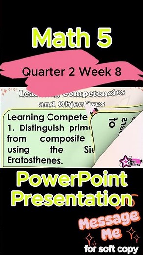 Math 5 Quarter 2 Week 8 MATATAG Curriculum / Revised K-12 LE Based PowerPoint Presentation