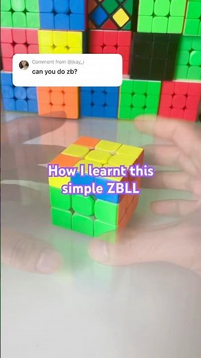 PURE OLL IN ZBLL🫨 #shorts