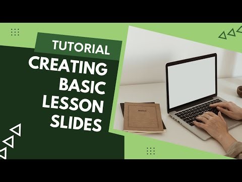 Google Slides Basics for Teachers: Create Lesson Slides Easily #googleslides #teachertips #edtech
