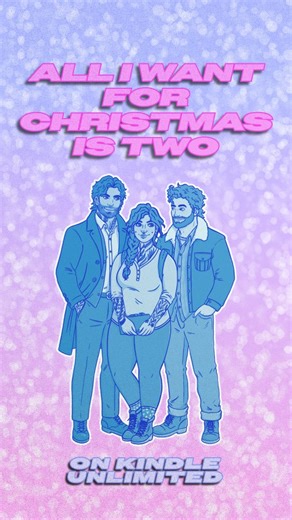 Evita Wren | Romance Author on Instagram: "Spicy MMF holiday romance with a best friends to lovers bi awakening 🎄🌶️ 📚All I Want for Christmas is Two by Evita Wren - OUT NOW ✨ 🌶️ Spicy instalust to instalove holiday romance 🎄 Fœrced proximity/snowed in together 🌶️ MMF best friends to lovers with third as a catalyst (⚔️ swǒrds cross) 🎄 Embraced bi awakening (more bi confusion than bi panic) 🌶️ Plus size FMC and hockey player MMCs 🎄 Part of the HART Romance universe 🌶️ Minor third act bre