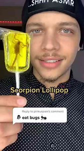 Scorpion lollipop