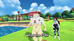 Pokemon on steroids or what? #pokemon #vr #gaming #funny #joshdub
