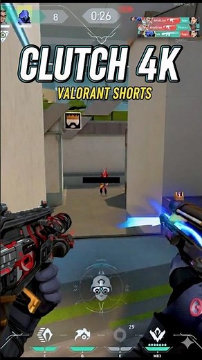 This BLACK LINE Crosshair = INSTANT 4K with OMEN #ValorantGameplay #4K #Crosshair