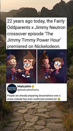 22 years ago today, the Fairly Oddparents x Jimmy Neutron crossover episode