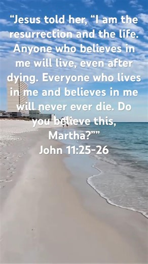 #jesus #easter #dailyscripture #beach