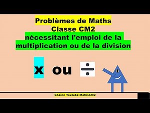 problème de maths CM2 multiplication ou division #maths #profmaths #cm2 #mathematics