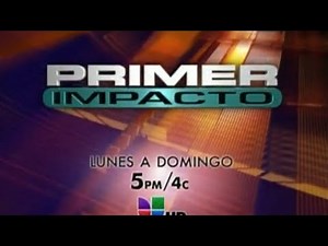 Primer Impacto Promo on Univision - 2010/2011